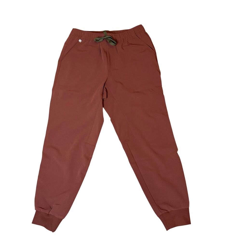 FIGS Tansen Jogger Scrub Pants NWT • SS Short Small • Terracotta